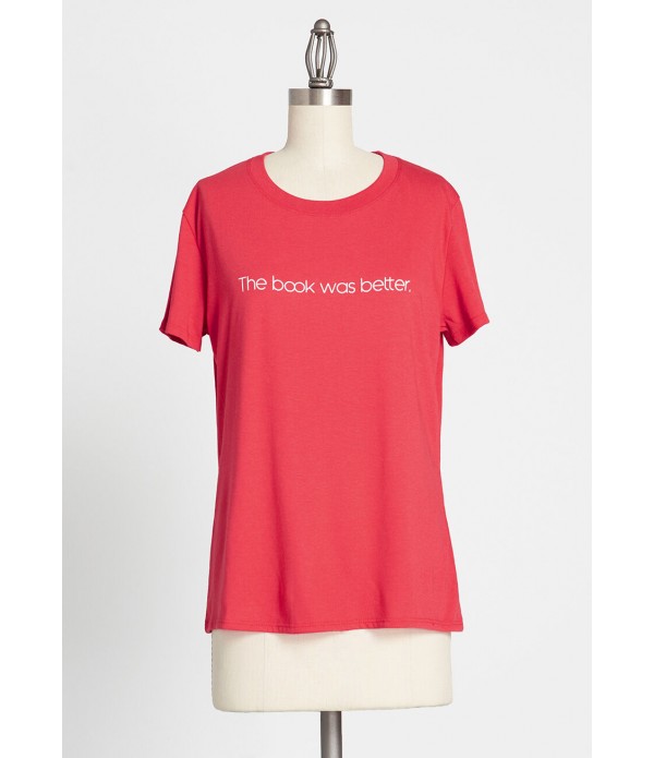 The Book Was Better Graphic Tee