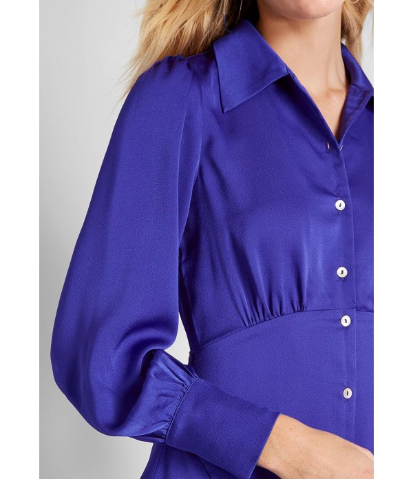 Dose of Darling Satin A-Line Dress