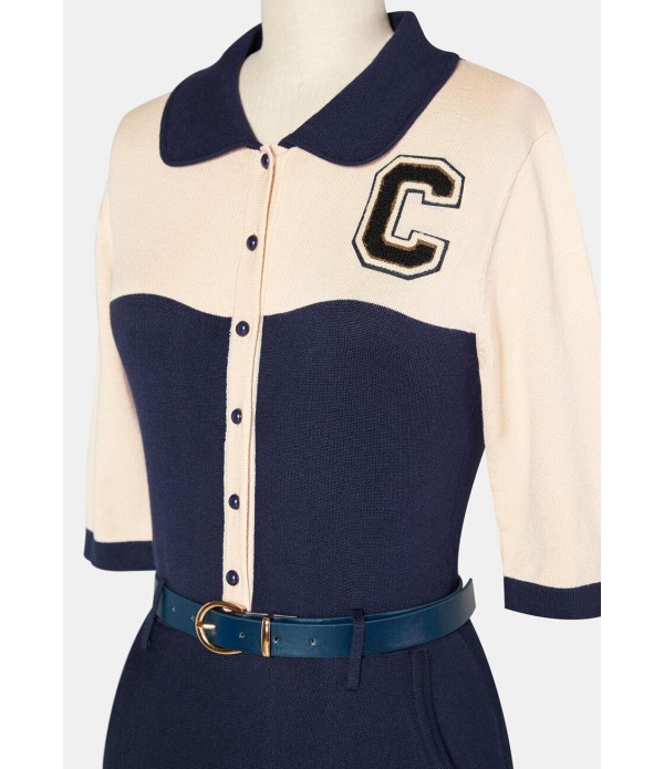 Classically Collegiate A-Line Dress