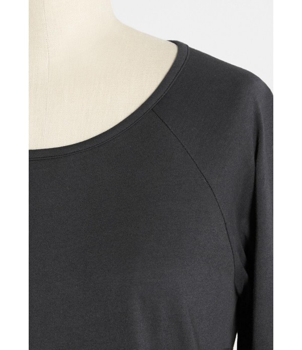 Completely At Ease Cotton Raglan Tee