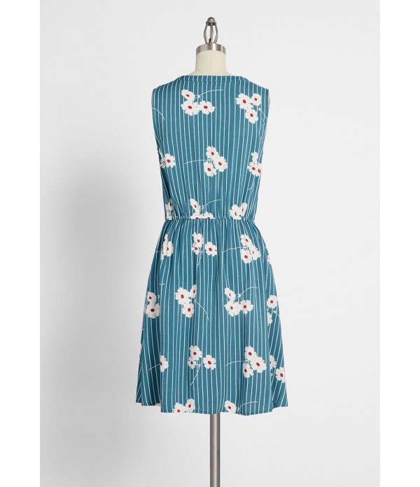 Cafe Au Soleil Sleeveless Dress