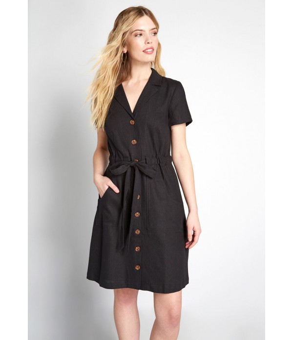 Enthralled Again Shirt Dress