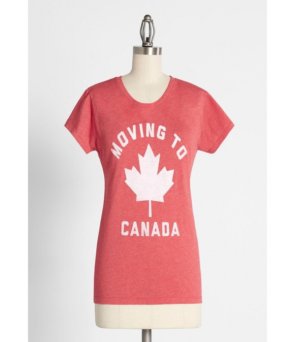 Moving to Canada Graphic Tee