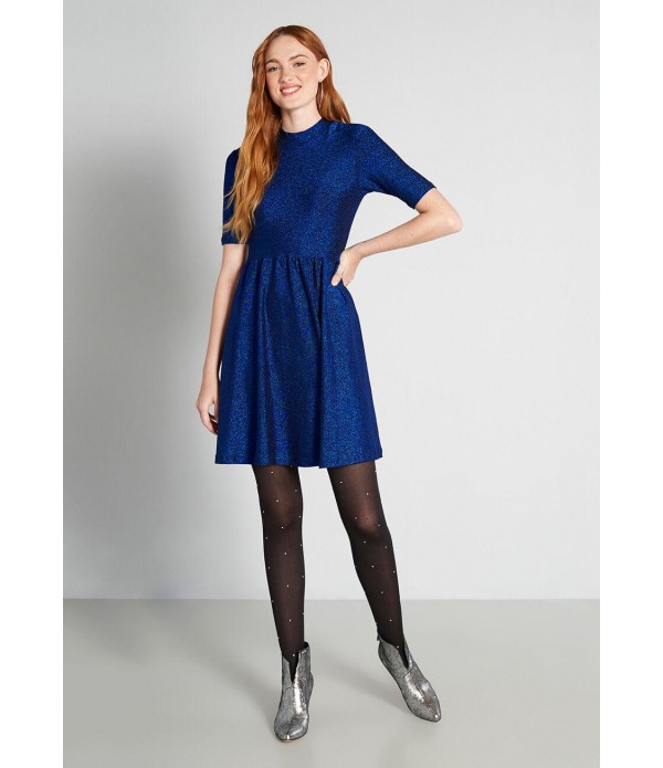 Glacial Glamour Skater Dress