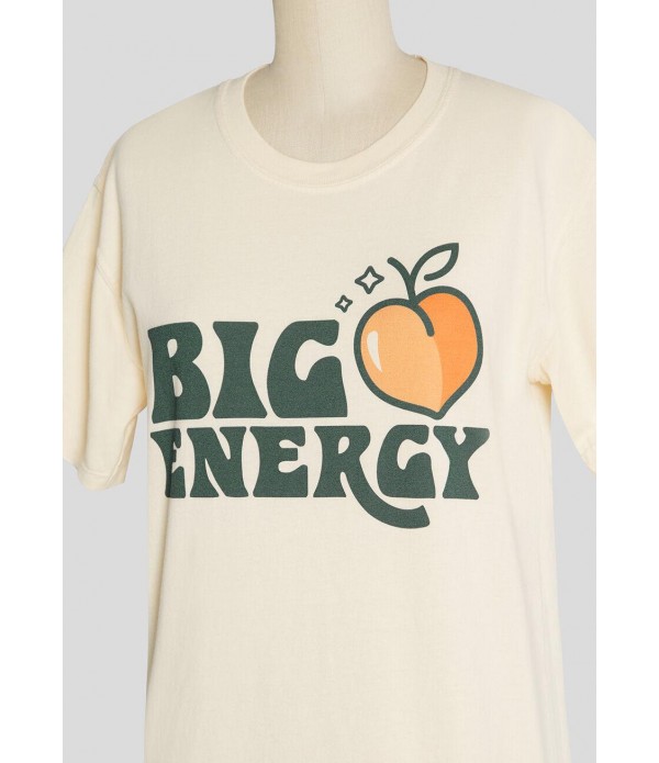 Big Peach Energy Graphic Tee
