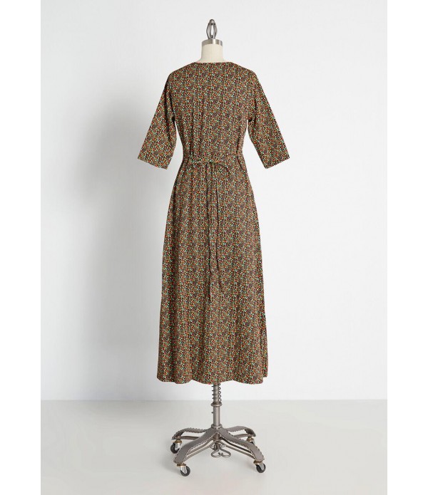 Glowing With Gratitude Wrap Dress