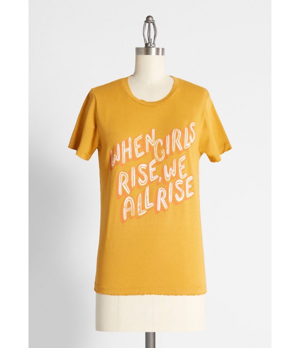 ModCloth x Dazey L.A. We All Rise Graphic Tee