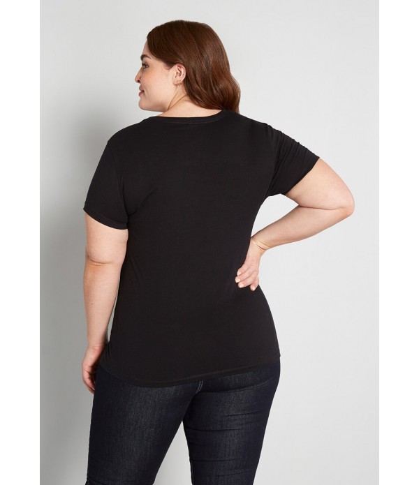 Catty Silhouette Graphic Tee