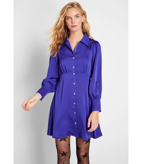 Dose of Darling Satin A-Line Dress