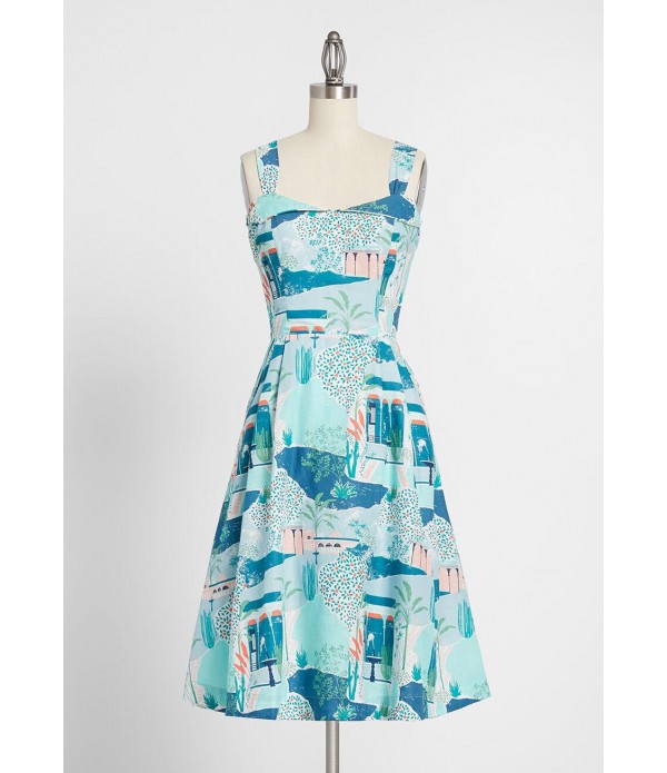 Darling on the Double A-Line Dress