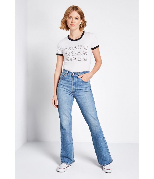 A Feline Masterpiece Ringer Tee