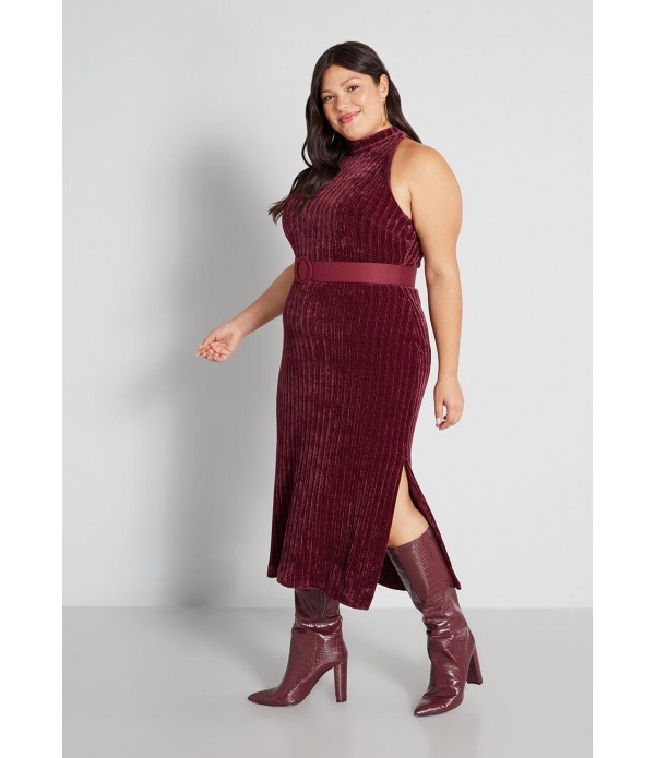 Cutting To The Feeling Midi Dress