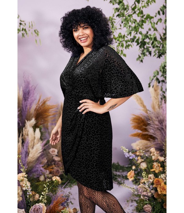 Dramatic Depths Velvet Dress