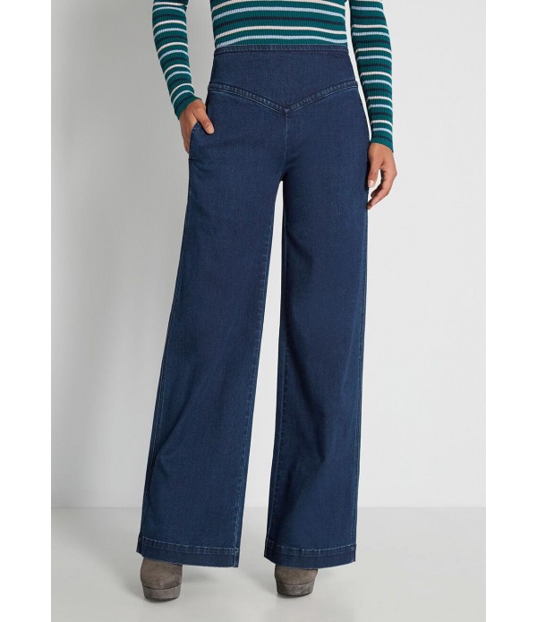 Walkin' into the Weekend Wide-Leg Jeans