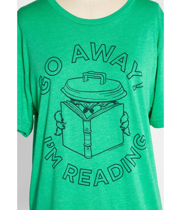 Go Away, I'm Reading! Graphic Tee