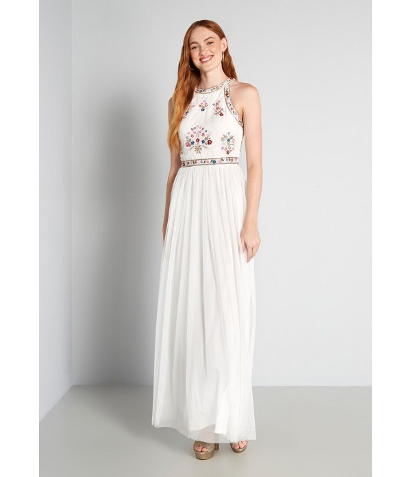 Folk and Mirrors Maxi Dress