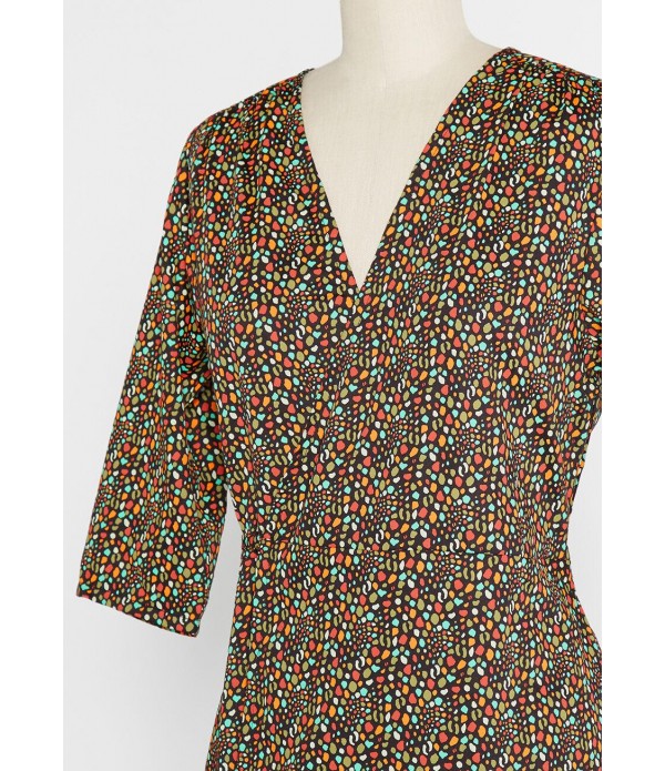 Glowing With Gratitude Wrap Dress