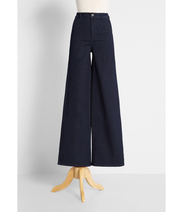 Wow Factor Wide-Leg Jeans