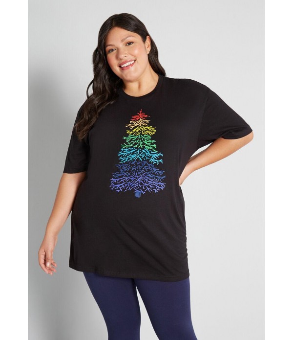Technicolor Dream Tree Graphic Tee