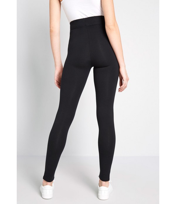 Simple and Sleek High-Waisted Leggings