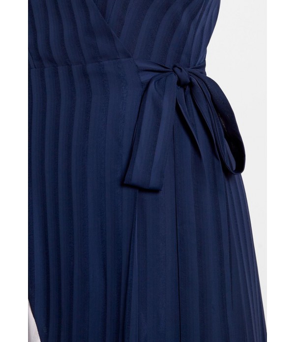 Colorblock On By Wrap Dress