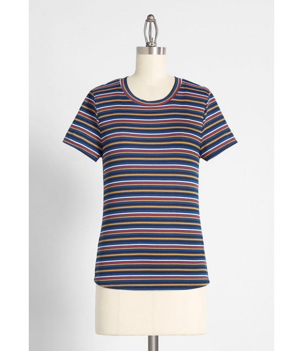 Top of the Line Striped Tee