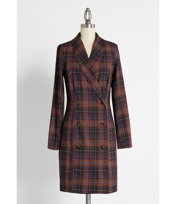 Double the Flair Blazer Dress