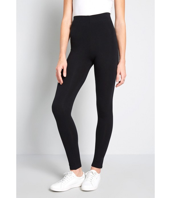 Simple and Sleek High-Waisted Leggings