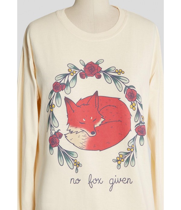 How Many Fox Do I Give? Long Sleeve Graphic Tee