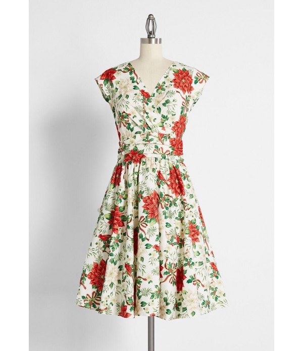 Holiday Garden Party Dress