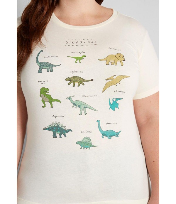 Dino Diagram Graphic Tee