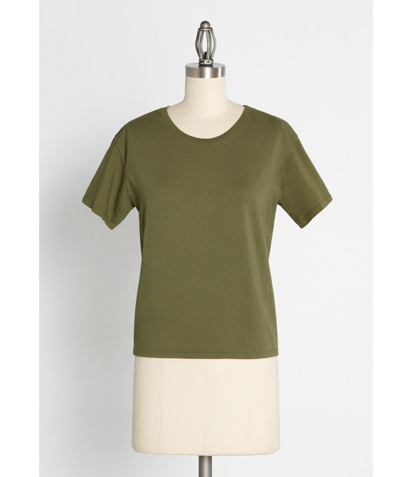 Classic Crew Neck Tee