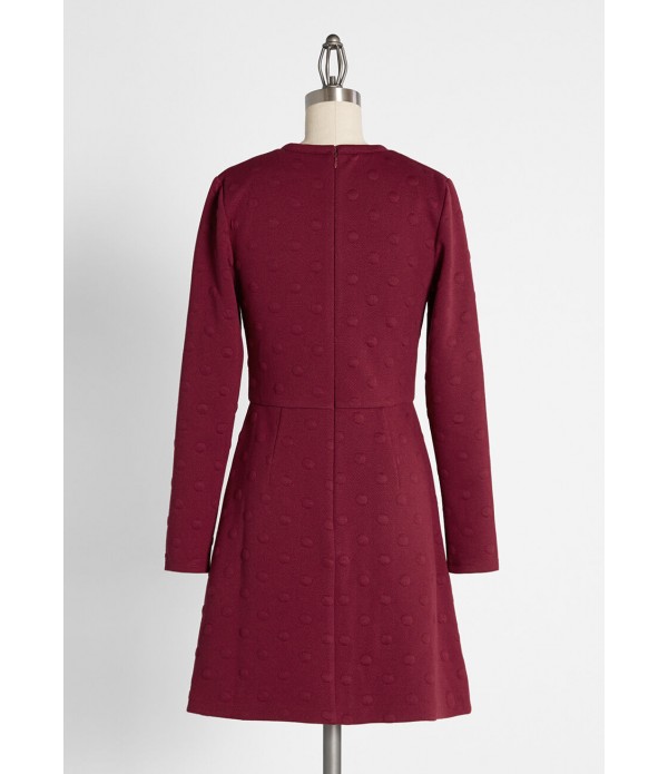 Black Cherry Soda Pop Knit Dress