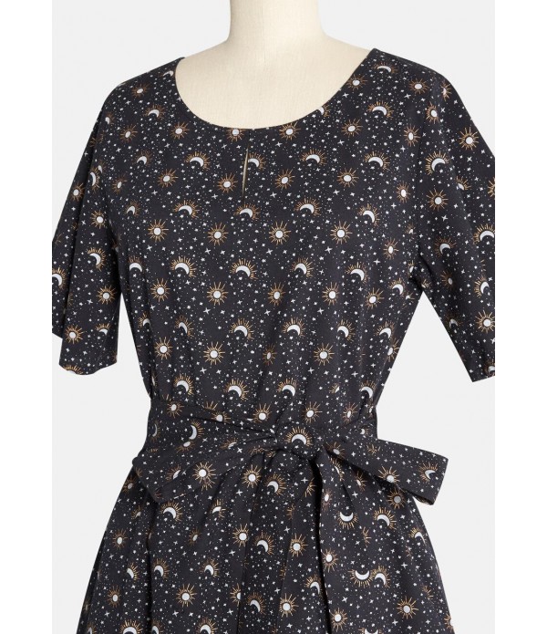 Consulting the Stars A-Line Dress