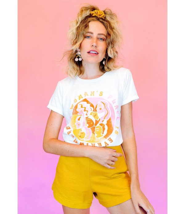 ModCloth x Dazey L.A. A Woman's Place Is Everywhere Graphic Tee