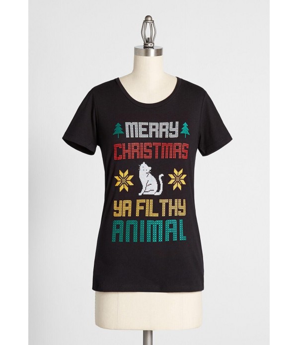 Filthy Animal Holiday Graphic Tee