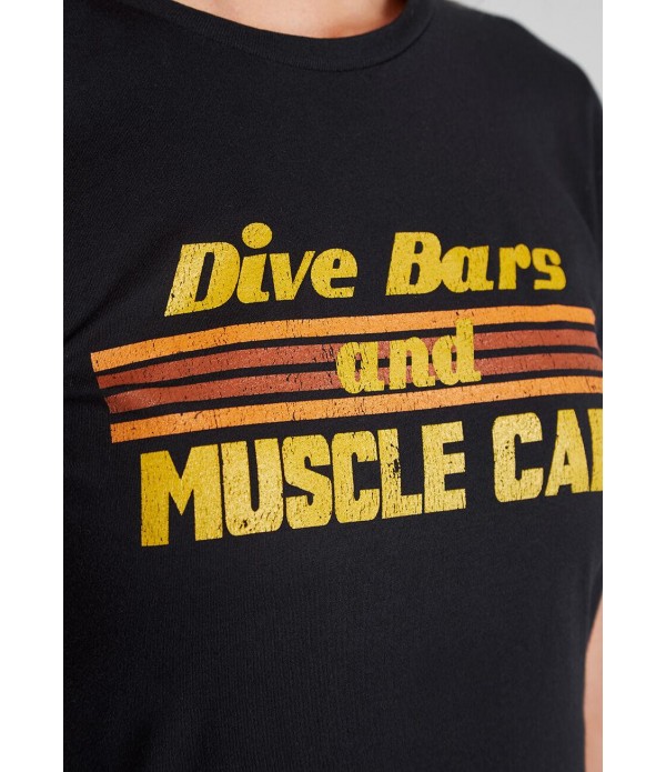 Dive Bars and Muscle Cars Graphic Tee