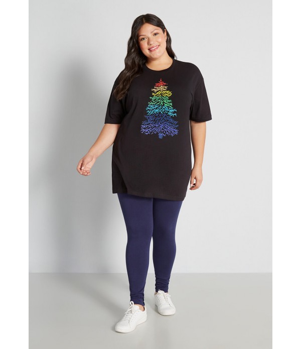 Technicolor Dream Tree Graphic Tee