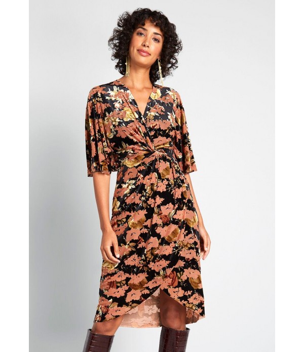 Dramatic Depths Velvet Dress