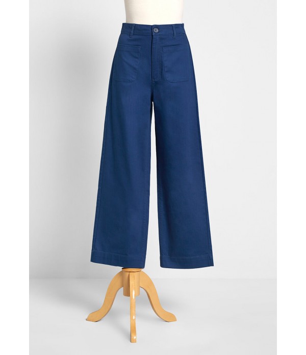 Obvious Interest Wide-Leg Jeans