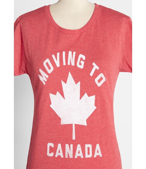 Moving to Canada Graphic Tee