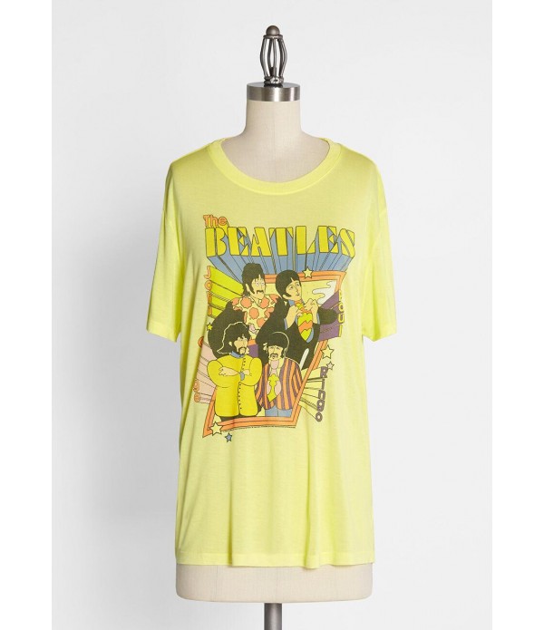 The Beatles Got 'Toons Graphic Tee
