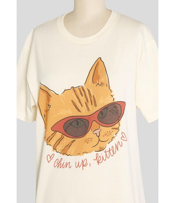 Chin Up, Kitten Graphic Tee