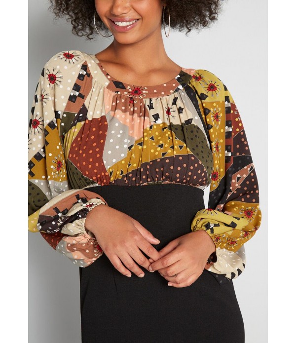 Empire of Artistry Midi Dress