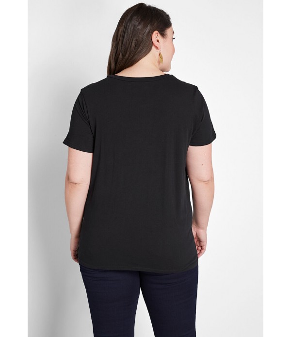 Chin Up, Fangs Out Glow-in-the-Dark Graphic Tee