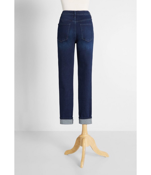 Contemporary Classic Cuffed Skinny Jeans