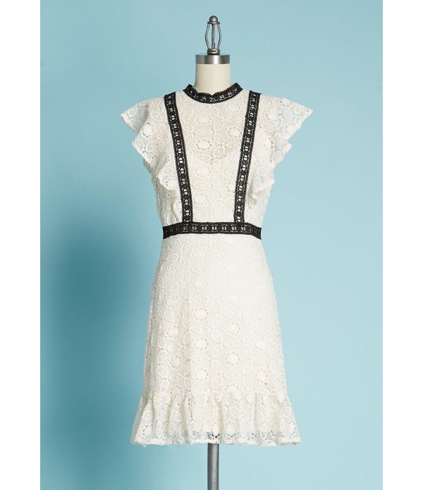 Crochet Yes to the Mini Dress