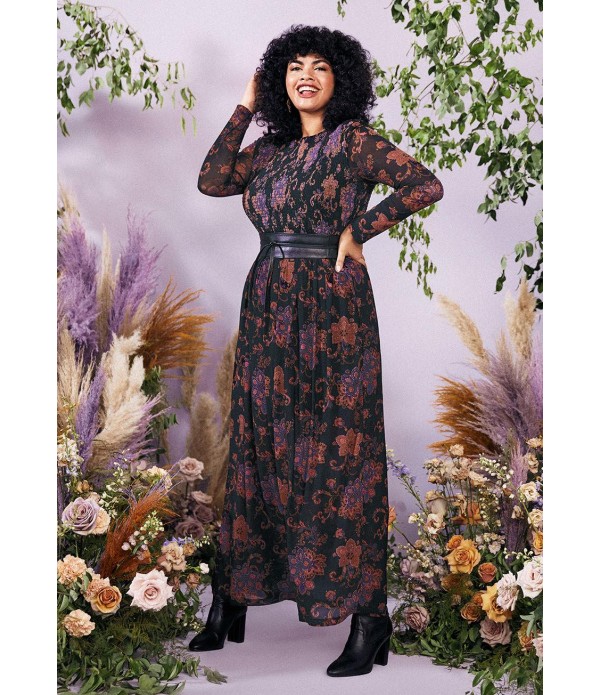 Femme Petal Maxi Dress