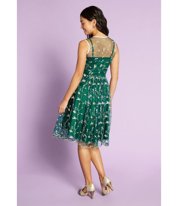 Dainty with Desire Fit and Flare Dress