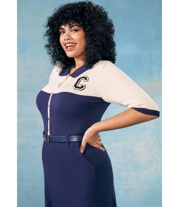 Classically Collegiate A-Line Dress